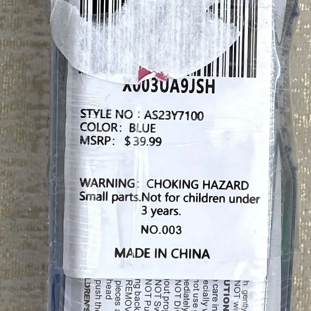 AS Blue/Green Yellow Kids Child Swim Goggles. New NWT Retail $40 Pool Summer